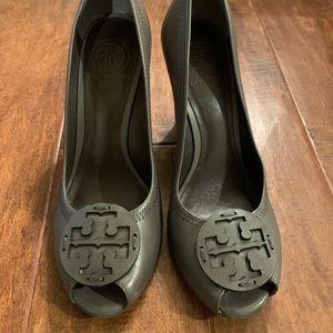Tory Burch open toe wedge
